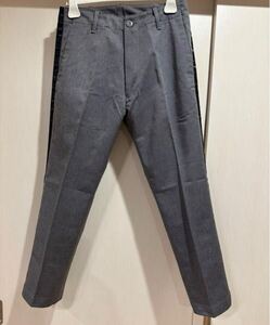 正規 数回着用 大幅定価以下 SEQUEL CHINO PANTS TYPE-F シークエル チノパンツ グレー S / 藤原ヒロシ フラグメント fragment