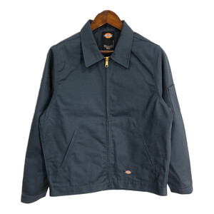 Dickies ディッキーズ ワークジャケット ネイビー (メンズ M) 中古 古着 S4180