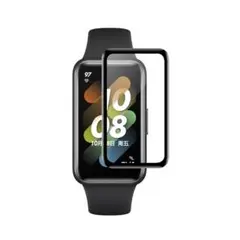 huawei band 8 フィルム 2枚 黒ふち クリア 画面保護