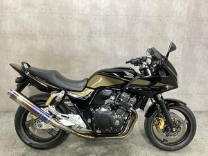 CB400SFVボルドール★美車★車検残(R7年3月迄)・前タイヤ新品・アールズギアマフラー・ETC・グリップヒーター・法定点検済み ch1246