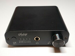 Sabaj D3 ポータブル デジタル ヘッドフォンアンプ DAコンバーター 一体型 オーディオ AMP/DAC USB&光&同軸 入力 32bit/384kHz