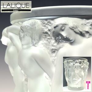 【趣楽】 【ＬＡＬＩＱＵＥ ラリック社】『バッカスの巫女 バコントゥ』高さ２４，５ｃｍ　重量６，４ｋｇ　箱付　本物保証　Ｓ２０６１