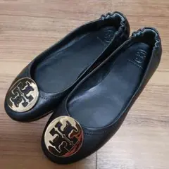 976　Tory Burch　トリーバーチ　パンプス　フラット　新品　23.5