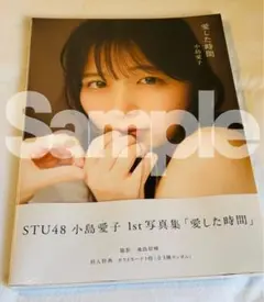 未開封新品小島愛子1st写真集愛した時間封入特典ポストカード有りSTU48