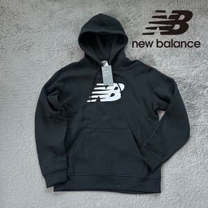 Mサイズ 新品 ニューバランス 裏起毛 パーカー ゴルフ New Balance スウェット フーディー プルオーバー 長袖 秋冬 ブラック 黒 大谷翔平