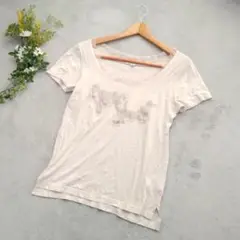 【JILL STUART】ジルスチュアート　(F)　半袖Tシャツ　おとなかわいい