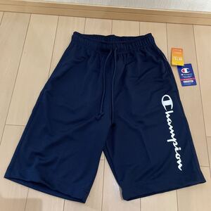 送料無料　未使用　Champion チャンピオン ハーフ パンツ M サイズ ヒップ　87-95 ネイビー　ダブルドライ　UVカット　レディース