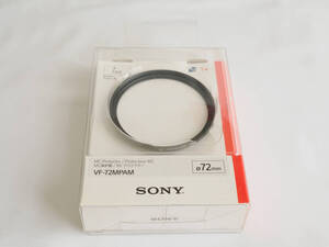 【美品】ソニー SONY VF-72MPAM MC プロテクター レンズ保護フィルター 72mm