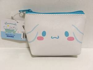 SANRIO/サンリオ　シナモロール　舟形ミニポーチ☆彡　フェイス　コスメポーチ　マルチケース　新品　CINNAMOROLL