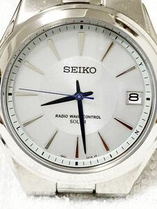 K702S 【未使用保管品】SEIKO ソーラー電波腕時計　7B42 箱付