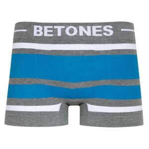 BETONES ビトーンズ 【BREATH】 WHITE/D BLUE 白青 新品正規品 ボクサーパンツ 下着 フリーサイズ(郵便送料込み)