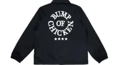 BUMP OF CHICKEN Logo Coach Jacket/BLACK