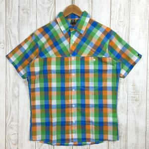 MENs S ホグロフス ハク ショートスリーブ シャツ Haku Short Sleeve Shirt HAGLOFS 601705 オレンジ系