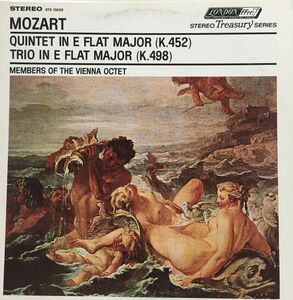 米LP Mozart, Members Of The Vienna Octet Quintet In E Flat Major (K.452) / Trio In E Flat Major (K. 498) STS15059 LONDON /00260