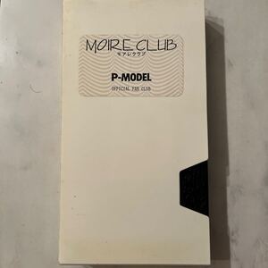 【VHS】P-MODEL(平沢進)MOIRE VISIONファンクラブ限定