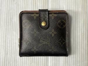 財布 LOUIS VUITTON/ルイ ヴィトン MI0040 コンパクトジップ モノグラムライン ●31Y● 現状品 長期保管品 ファッション ブランド品