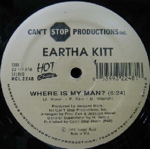 $ EARTHA KITT / WHERE IS MY MAN？・ INDIA / STAY WITH ME (HCL 2248) YYY273-3196-5-10