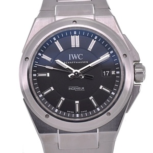 IWC IWC SCHAFFHAUSEN IW323902 インヂュニア 自動巻き メンズ 良品 箱・保証書付き J#131296