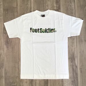 ★20着限定★ 当選品 Foot Soldier Tシャツ Mサイズ 2001年 非売品 a bathing ape BAPE ABC camo エイプ ベイプ フットソルジャー NIGO