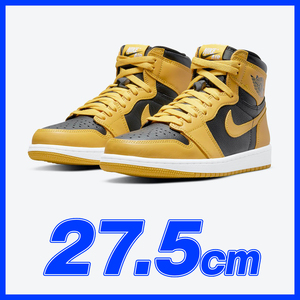 1550　NIKE　AIRJORDAN1　RETRO　HIGH OG POLLEN　27.5ｃｍ　ナイキ　エアジョーダン1　ハイ　OG　パラン　27.5ｃｍ　US9.5