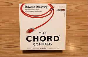 CHORD COMPANY Shawline Streaming LAN ケーブル　(ショーライン ストリーミングLAN) 1円スタート ※商品説明をご確認下さい ジャンク扱い