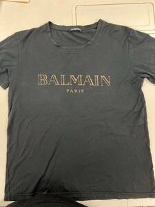 BALMAIN Tシャツ 半袖 プリントロゴ メンズ 正規品