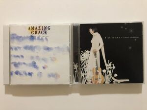 B24598　CD（中古）AMAZING GRACE+I’M HERE～永遠の詩～　白鳥英美子　2枚セット