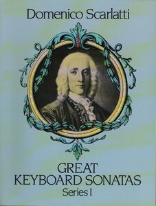 【楽譜 スカルラッティ ソナタ】※全4巻揃 Dover publ. Domenico Scarlatti: Great Keyboard Sonatas Series I～IV