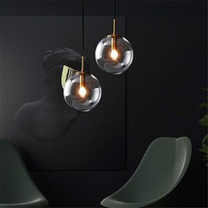 大人気 ガラス球北欧LEDペンダントライト ミニマリズム 寝室 ペンダントランプ リビングルーム 装飾 ランプ
