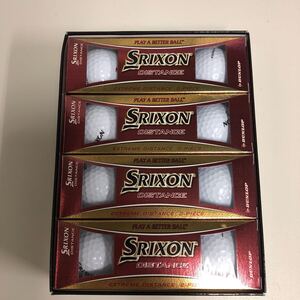 11-087 スリクソン DISTANCE ゴルフボール 1ダース　未使用保管品 SRIXON ディスタンス ホワイト ダンロップ DUNLOP ゴルフ用品 SRIXON