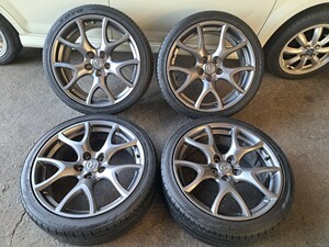 RX-8 rx8 後期 タイプRS 純正 BBS RG503 鍛造 19インチ 5穴 PCD 114.3/8J/+47 TOYO タイヤ付き 225/40/R19 4本セット