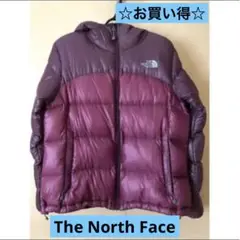 ☆お買い得☆TheNorth Face フード付きダウンジャケット パープル