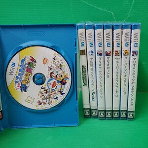 ◎A723 新品未開封多数 ゲームソフト まとめて【Wii U】 藤子・F・不二雄キャラクターズ 大集合！SFドタバタパーティー!! スーパーマリオ 