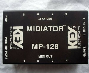 ◆ジャンク◆KEY Electronics INC - Midiator MP-128 Midi Interface　パラレルポートMIDI　I/F
