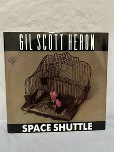 ◎M603◎LP レコード ギル・スコット・ヘロン GIL SCOTT HERON/SPACE SHUTTLE/GIL TY 003/UK盤