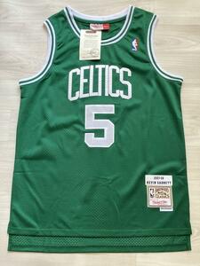 未使用品 NBA CELTICS ケビン・ガーネット ★ボストン・セルティックス ユニフォーム ゲームシャツ　刺繍 ジャージ　ジョーダン　コービー