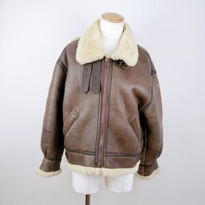 0117／M／shearling　メンズ　アウター　 フライトジャケット　アメリカ軍エアフォース　B3　ムートンボマーフライトジャケット