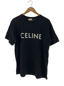 CELINE◆ルーズTシャツ/S/コットンジャージー/ブラック/2X681671Q