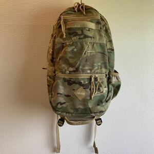 ほぼ未使用! レアなCAMO! bravo for RHC Ronherman ロンハーマン 別注 FOX TROT BLOCK Ⅲ バックパック リュック トート バッグ ミリタリー