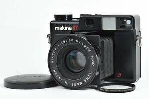 ★超美品★ 逸品 即決 PLAUBEL makina 67 プラウベル マキナ NIKKOR 80mm F2.8 フィルムカメラ 蛇腹 レンジファインダー （88-J45）