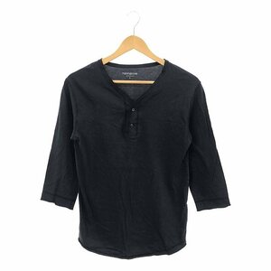 nonnative / ノンネイティブ ヘンリーネック 7分袖カットソー サイズ1 　ネイビー 