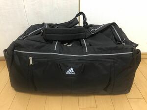 adidasアディダス大型バッグ 黒/ブラック