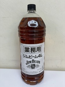 ★未開栓★ ジムビーム バーボン アメリカン ウイスキー 4000mL 直接お渡し歓迎 AMK578506大