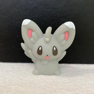 ＜美品＞チラーミィ「ポケモンキッズ」指人形　ソフビフィギュア★サイズ約４cm〈xa