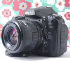 スマホ転送OK❤Nikon Ｄ90❤届いてすぐ使える❤️本格一眼レフ❤