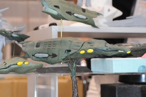 イベントガレキ　超時空要塞マクロス 1/20000 ケアドル・マグドミラ10107 カムジン艦 箱無し 未組み立て・ガレージキット 長期保管品