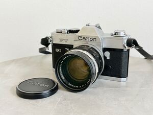 ◇【動作未確認】Canon キャノン FT QL FL 50ｍｍ 1:1.4 Kenko SL39 3 uv 58mm 一眼レフ フィルムカメラ 現状品◇