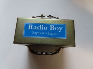 【機器撤去品】電源トランス Radio Boy SL-111 ２次側:150V-0-150V 0.02A／20V 1A