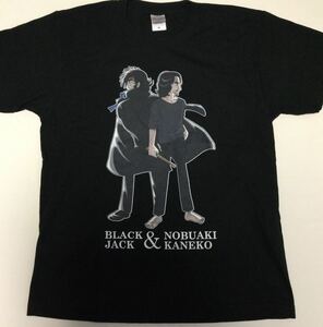 【ブラックジャック×金子ノブアキ】コラボTシャツ◎黒◎Mサイズ●長期保管・デッドストック・未着用◇手塚治虫◇RISE