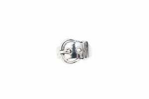 エルメス HERMES Boucle Sellier Ring ブックルセリエ リング SILVER 925 シルバー 11.5号 ブランド古着ベクトル 中古▲■ 241217 メンズ